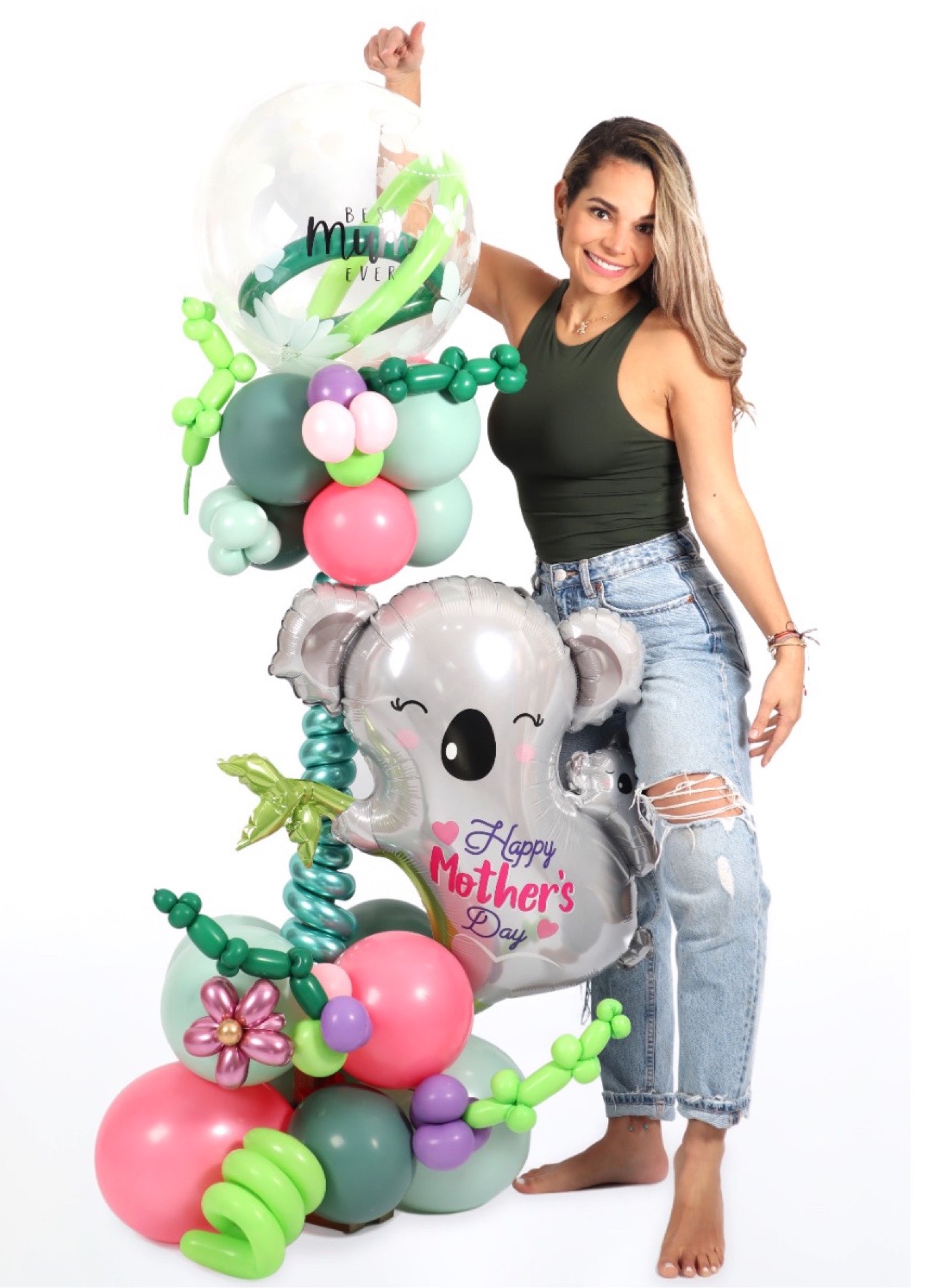 Mother's Day Balloon Stands