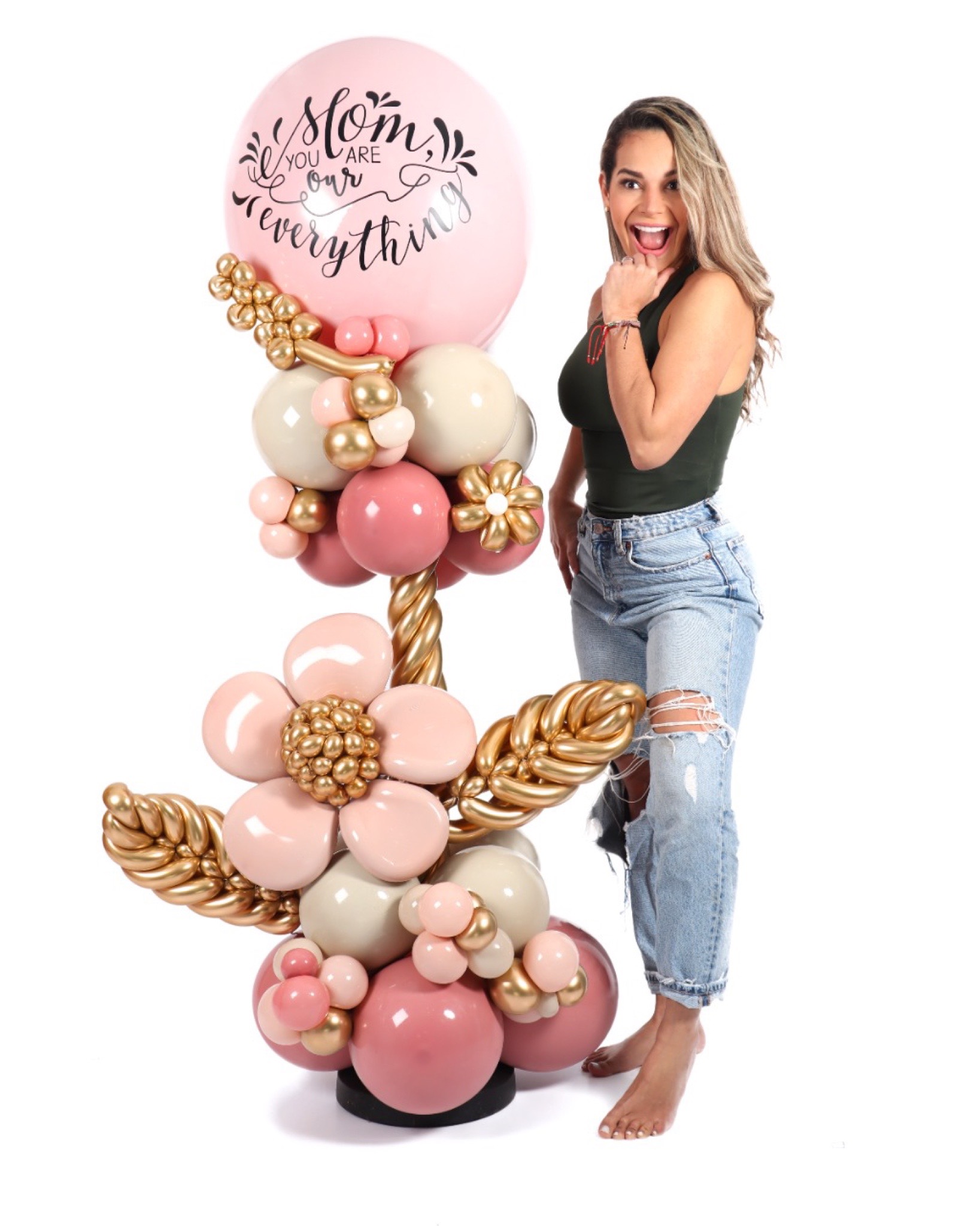 Mother's Day Giant Balloon Stands